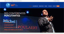 Desktop Screenshot of michelpoulaert.com